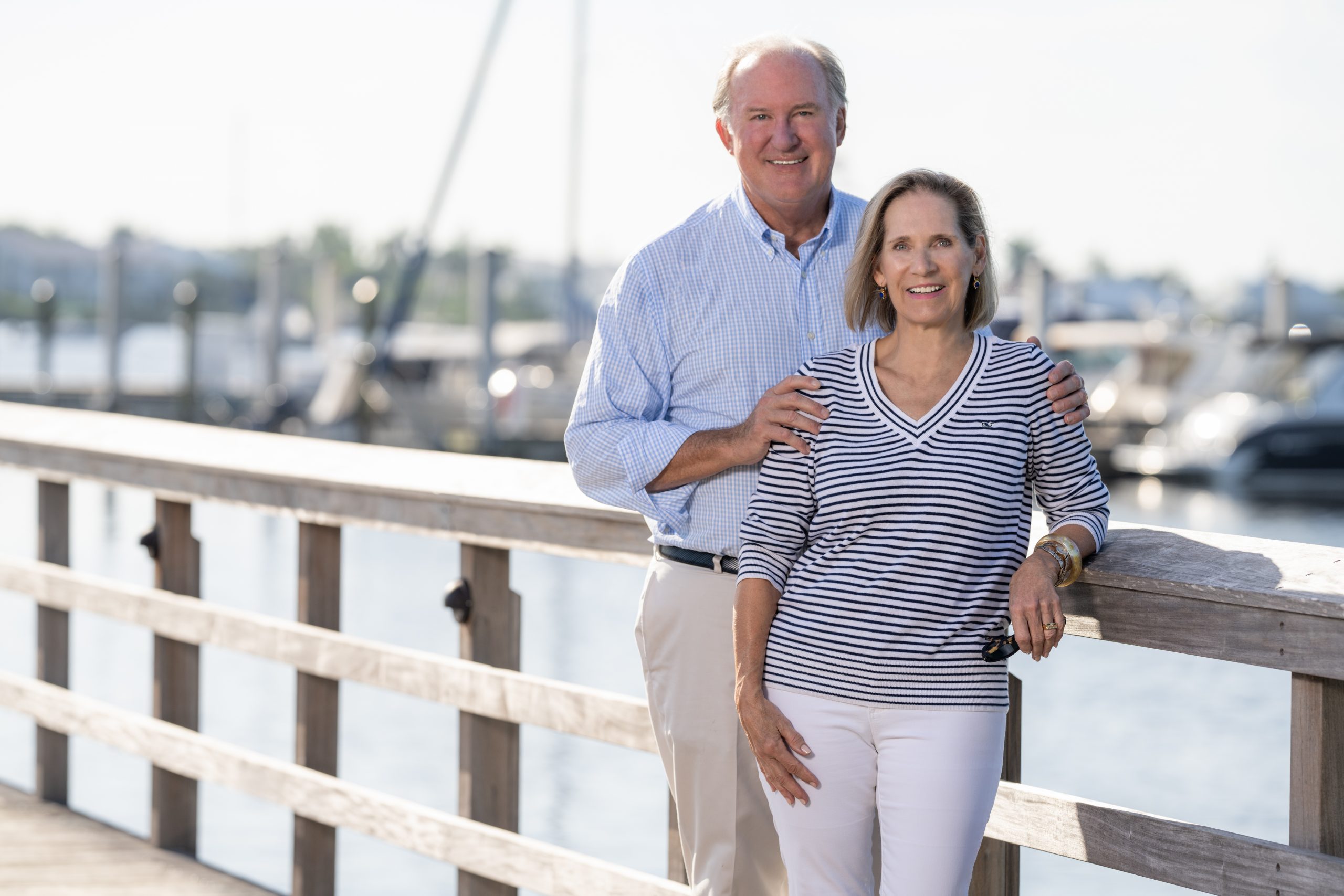 Ray Christman and his wife